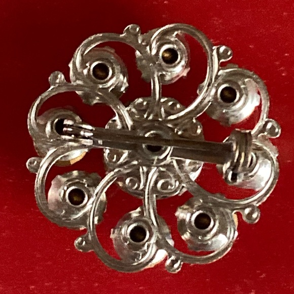 Vintage Rhinestone Brooch - Picture 3 of 5